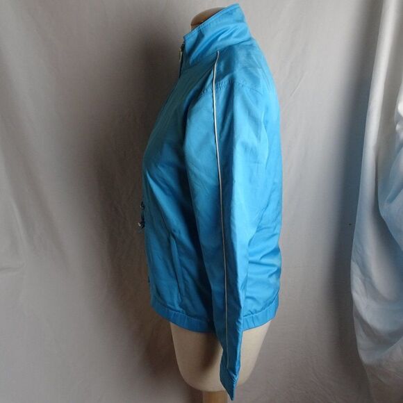 Callaway Women Blue Full Zip Jacket Size M - Picture 2 of 11